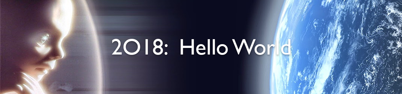 Hello World printed in a terminal