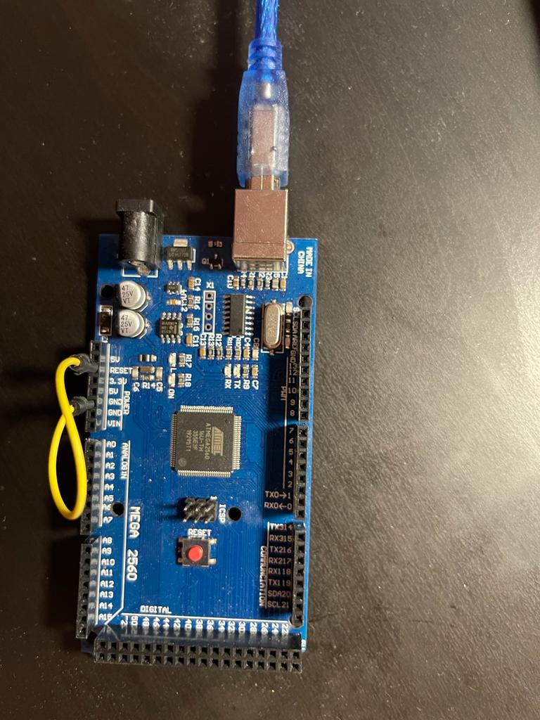 Second view of the Arduino Mega TTL wiring